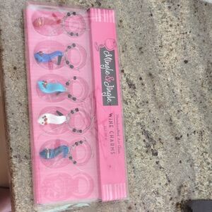 Mingle & Jingle Wine Charms 2 Packages Total Of 10 High Heels Stilettos Colors